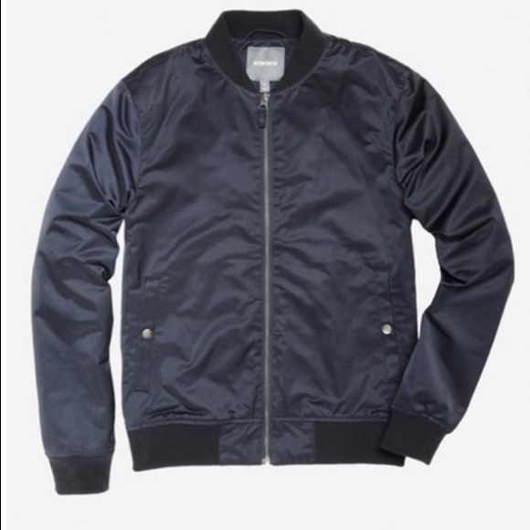 bonobos leather bomber jacket